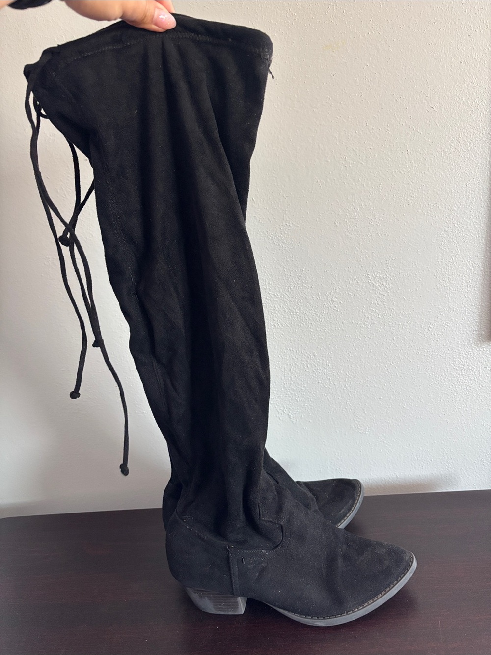 SO Black Over-the-Knee Women's Boots